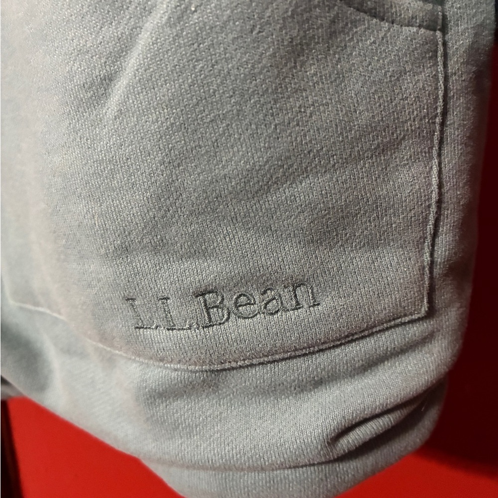 LL Bean 1912 Cozy Teal Sherpa Lined Jacket - Picture 2 of 4